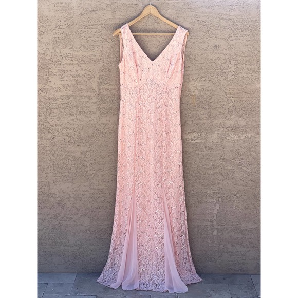 Fiesta Fashion Dresses Fiesta Fashion Lace And Sequin Full Length